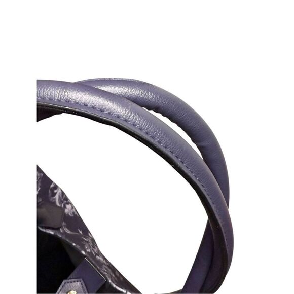 Victoria’s Secret Limited Edition Purple Floral Book Weekender Tote Bag - Picture 5 of 7